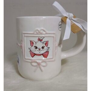 Disney Marie Cat Mug Rae Dunn Aristocats Ladies Don't Start Fights NWT